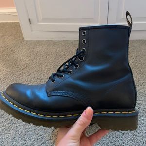 worn once doc martens!!